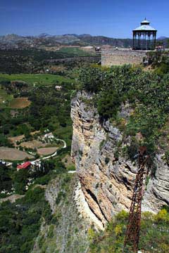 An der Paseo de los Ingleses in Ronda