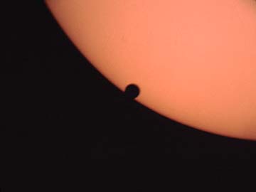 Venus vor der Sonne mit 9mm