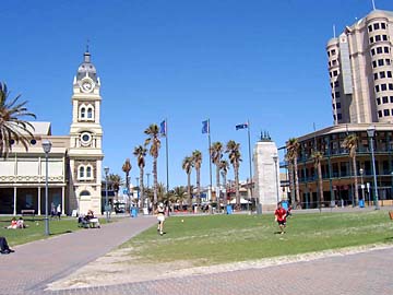 Die Promenade von Glenelg