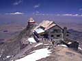 das höchstgelegene Skigebiet der Welt in Chacaltaya in den Anden von Bolivien, Südamerika