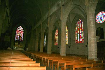 in der Kirche in Fougeres