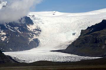 Skaftafelljökull im Südosten von Island