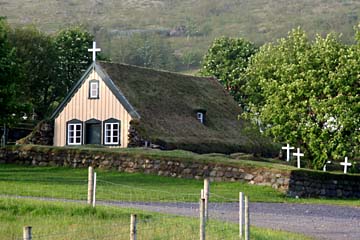 Torfkirche Hof i Öraefi, Ostisland