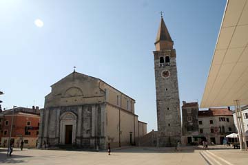 Kirche von Umag, Istrien, Kroatien