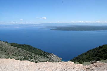Insel Cres, Blick auf weitere Inseln, Region Kvarner/Kroatien