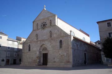 Basilika in Pag, Insel Pag, Kroatien