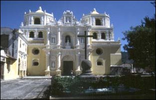 die Kirche La Merced, Antigua, Guatemala