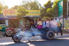 Alternative Antriebsformen für den Personentransport in Myanmar