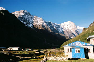 Sunshine Lodge im Seitental Thame, Everest-Region, Nepal