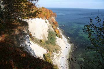 Die Kreidefelsen von Rügen