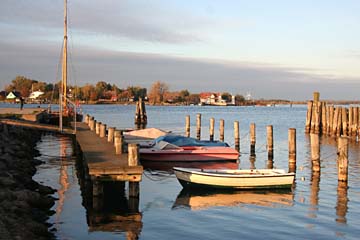 Abendstimmung bei der Wittower Fähre, Halbinsel Wittow, Rügen