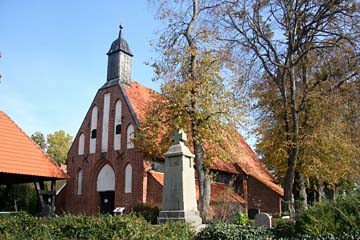 Kirche in Waase auf der Insel Ummanz, Rügen