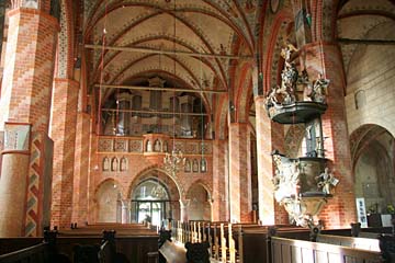 in der Marienkirche in Bergen, Insel Rügen