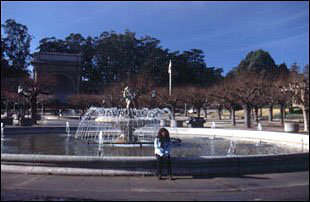 eine Brunnenanlage im Golden Gate Park, San Francisco