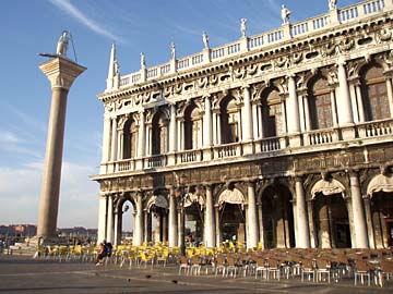 Venedig, Piazzetta, Granitsäule