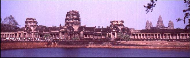 Die Tempelanlage von Angkor Wat, Kambodscha