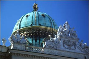 die Hofburg in Wien