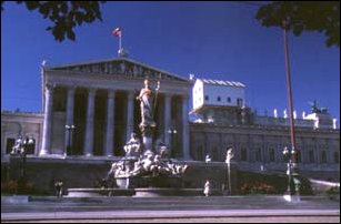 das Parlament von Wien