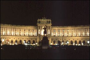 die Hofburg Wien, Österreich